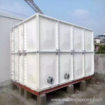 Fiberglass FRP modular water tank square fiberglass tank